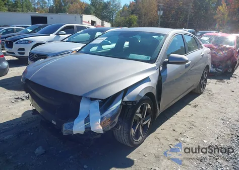 2023 Hyundai Elantra Sel from USA, damaged, VIN KMHLS4AG7PU550837